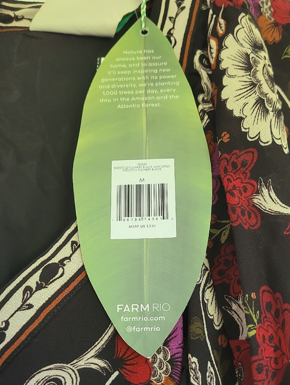 FARM Rio Rococo Flowers Maxi Dress - Picture 5 of 11
